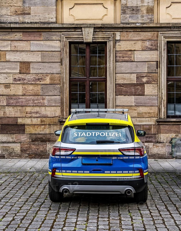 Fulda City Police Vehicle, Hesse, Germany
