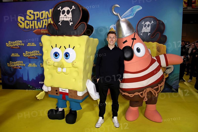 Maximilian Schuster aka YouTuber iCrimax - German premiere of SpongeBob SquarePants: Pirates Ahoy!, cinema in the Kulturbrauerei, Berlin, 14.12.25