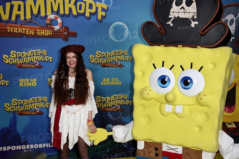 Klaudia Giez - German premiere of SpongeBob SquarePants: Pirates Ahoy!, cinema in the Kulturbrauerei, Berlin, 14.12.25