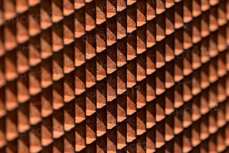 Rusty grid, background picture, North Rhine-Westphalia, Germany