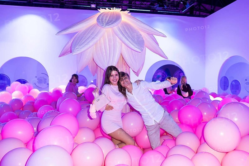 Leni Summer and Tyler von Jascheroff at the opening of Bubble Planet - The Adventure Museum for All Senses at Arena Berlin, Berlin, 11.12.2025