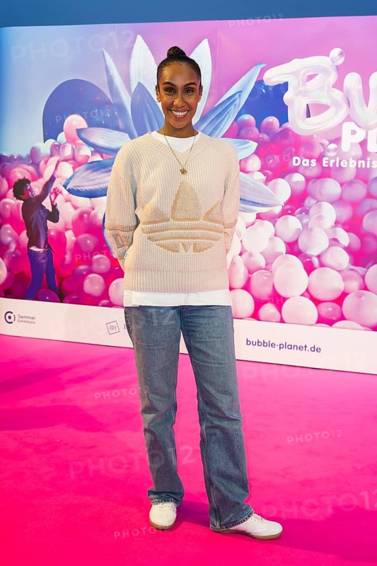 Hadnet Tesfai at the opening of Bubble Planet - The Adventure Museum for All Senses at Arena Berlin, Berlin, 11.12.2025