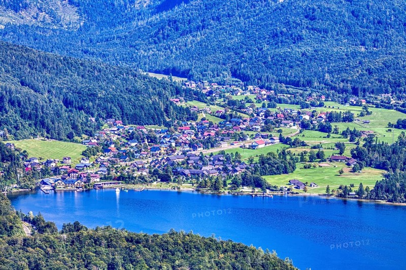 A, Hallstatt, hdr
