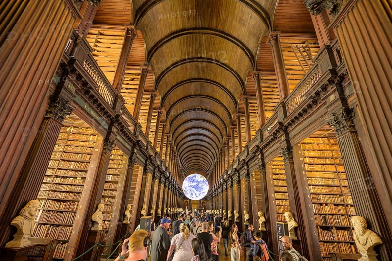 Trinity College Long Room Library, Dublin, County Dublin, Ireland