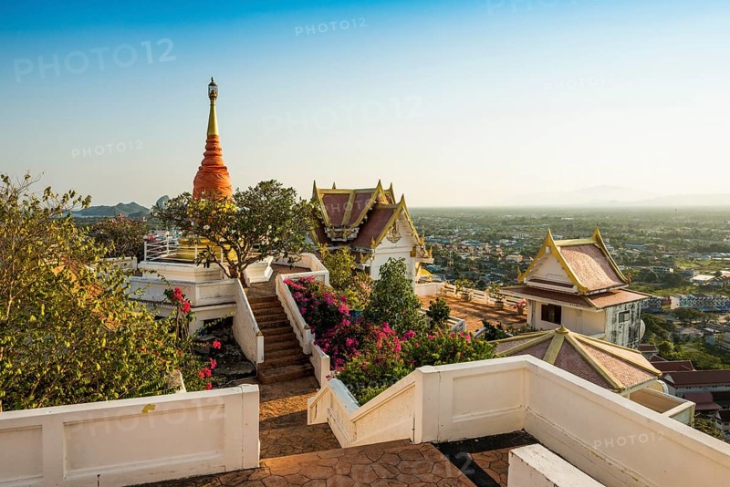 Wat Khao Chong Krachok, Prachuap Khiri Khan, Prachuap Khiri Khan Province, Central Thailand, Thailand