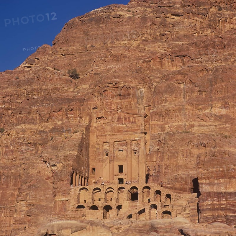 Urn Tomb, Nabatean Rock Town Petra, Jordan