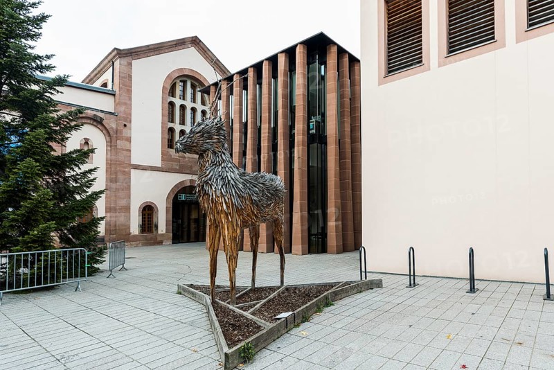 Museum, Bibliothèque humaniste, Humanist Library, Sélestat, Schlettstadt, Alsace, Bas-Rhin Department, France