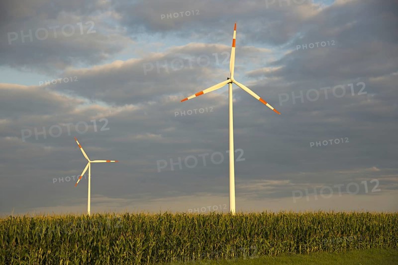 Europe, Germany, Baden-Württemberg, Swabian Jura, Tomerdingen wind farm