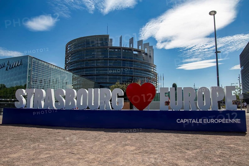 The European Parliament in Strasbourg