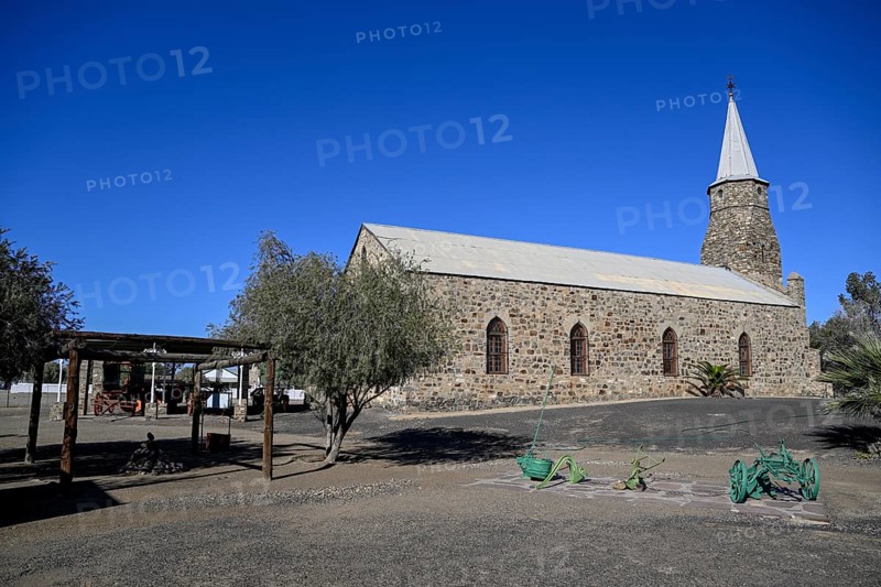 Rhenish Mission Church from 1895, today the Keetmanshoop Museum, Keetmanshoop, Karas Region, Namibia