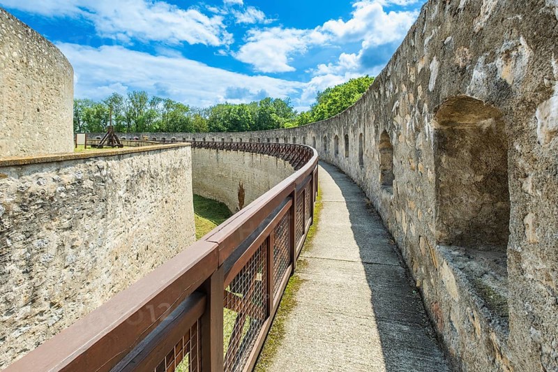 Moat of the first and second line of defence of Trencín Castle, Capital of Culture 2026, Trencín, Slovakia