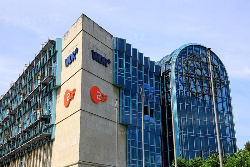 The WDR broadcasting centre in Düsseldorf, North Rhine-Westphalia, Germany