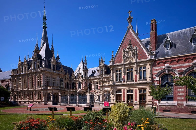 Palais Benedictine, distillery and museum, Fécamp, Normandy, Seine-Maritime, France