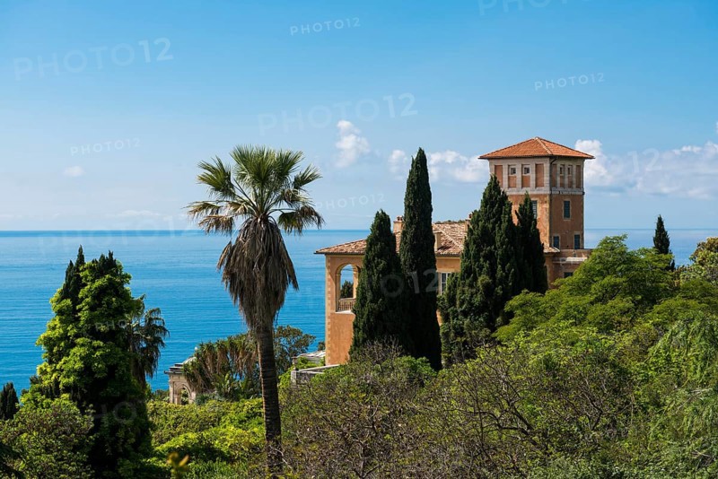 Botanical Garden, Giardino Hanbury, La Mortola, near Ventimiglia, Riviera dei Fiori, Liguria, Italy