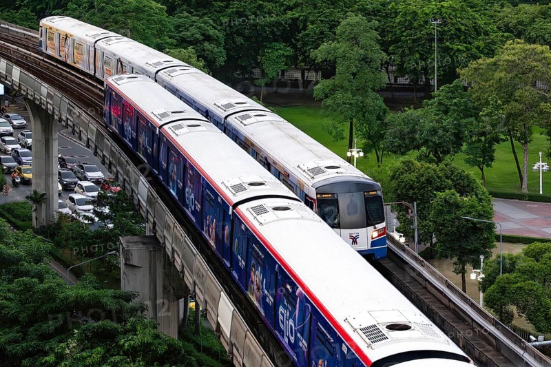 BTS Skytrain, Bangkok, Thailand