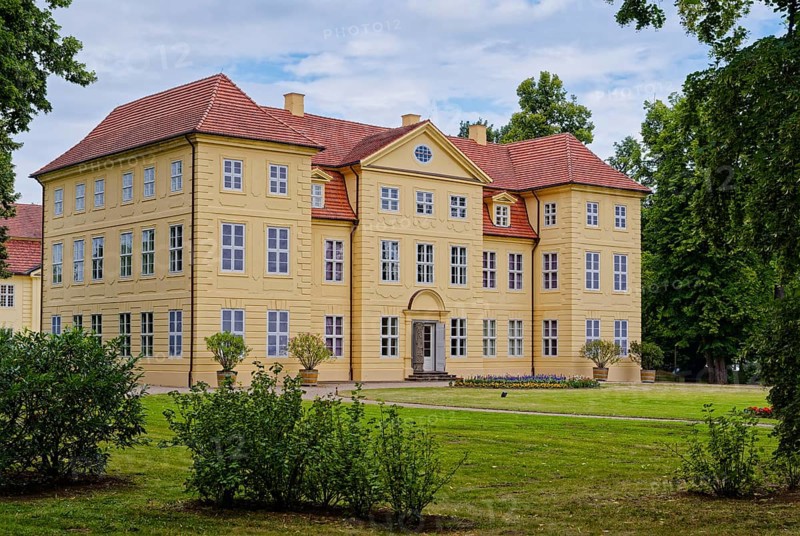 Mirow Castle on Mirow Castle Island was one of the secondary residences of the Dukes of Mecklenburg-Strelitz. Mirow, Mecklenburg-Western Pomerania, Germany