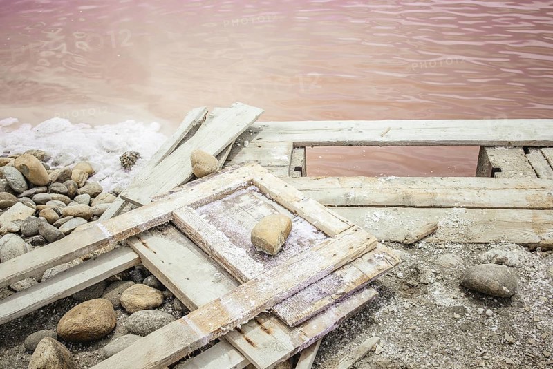 Saltworks, Salin-de-Giraud, Bouches-du-Rhône, Arles, France