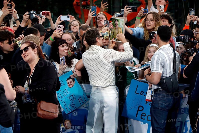 Pedro Pascal. The Fantastic Four: First Steps, fan event at the Center am Potsdamer Platz, Berlin, 08.07.2025