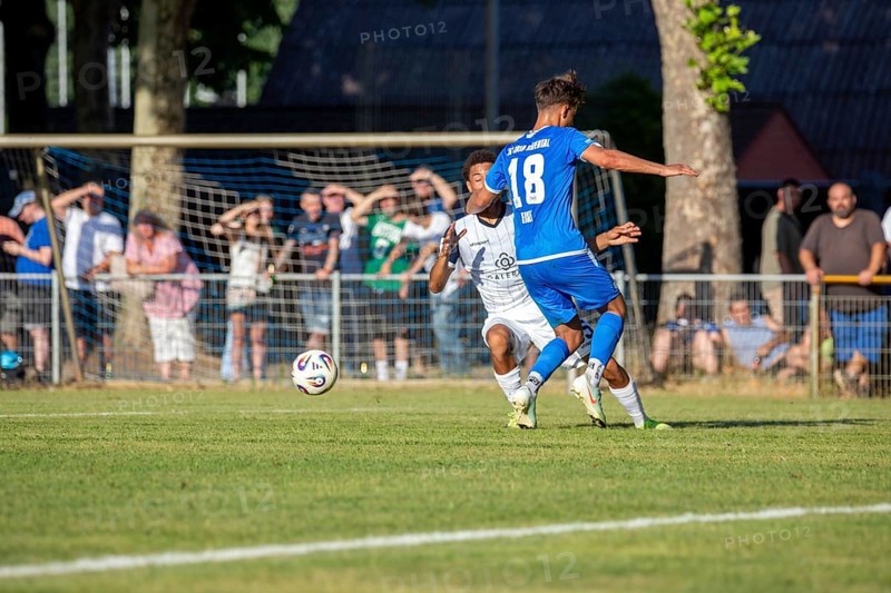 SC Käfertal against Waldhof Mannheim (test match) ***Picture: Match scene