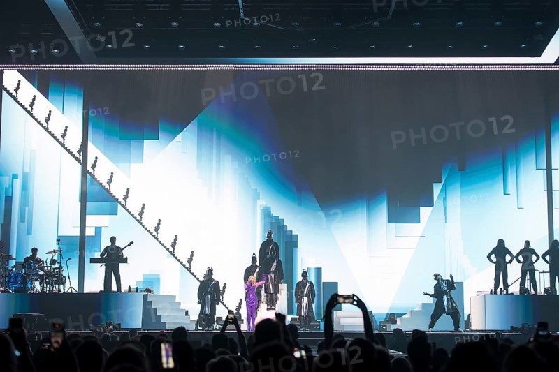 Kylie Minogue live on Tension Tour 2025 at the Berlin Uber Arena on 04.07.2025 Note: according to the contract with the management, the photos may only be used up to 3 months after the concert!