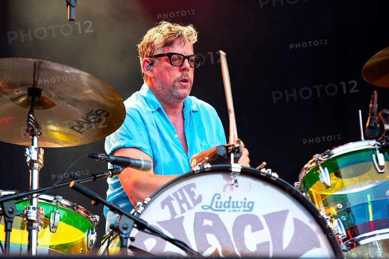 Patrick Carney, drummer, from THE BLACK KEYS live at the Zitadelle Spandau on 01.07.2025