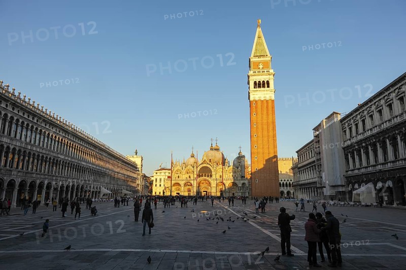 Roman Catholic Basilica of St Mark on St Mark's Square, Venice, Veneto, Italy