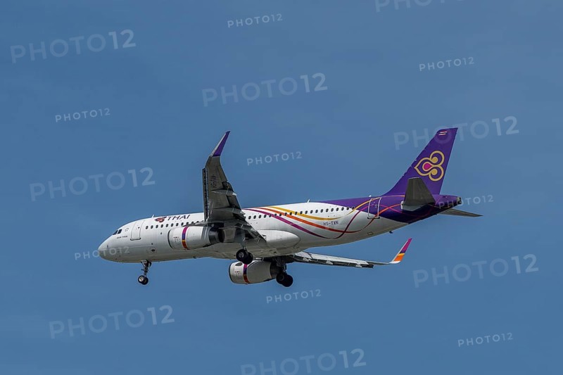 Aircraft Thai Airways, HS-TXN, Airbus A320-200