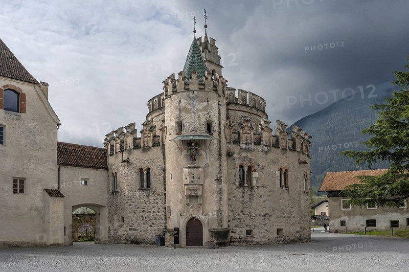 Castel Sant'Angelo, Romanesque around 1200, Castel Saint Angelo, Neustift St Margarethen Monastery, Vahrn, Bolzano district, South Tyrol, Italy