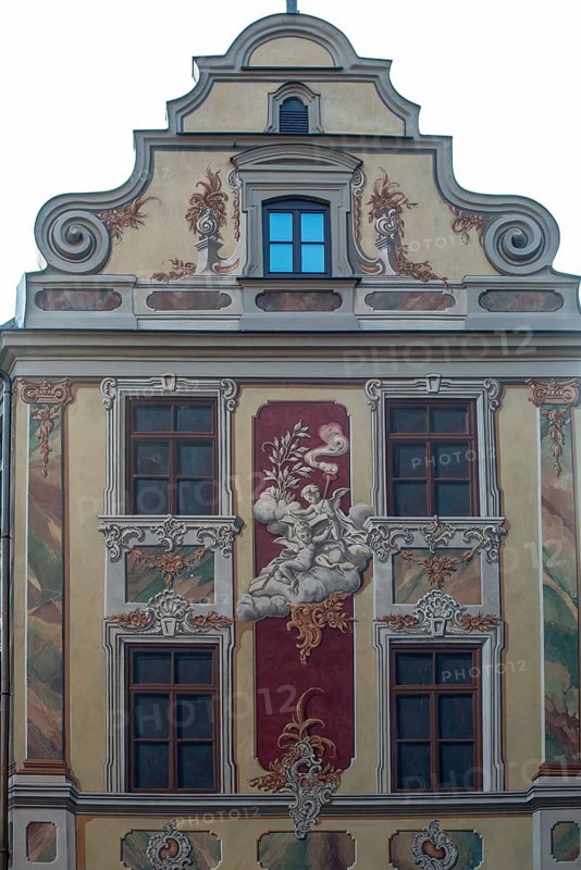 Memmingen, Old Town, Haus am Weinmakt, Bavaria, Germany
