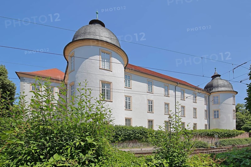 Baroque castle, Ettlingen, Black Forest, Northern Black Forest, Baden-Württemberg, Germany