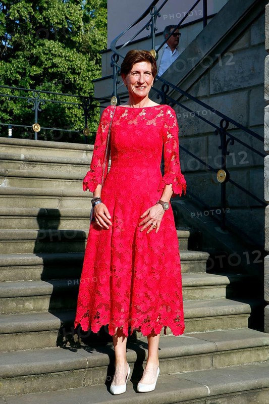 Ilka Horstmeier (BMW Board of Management) arriving at Charles Gounod's Roméo et Juliette after William Shakespeare at the Staatsoper für Alle on Bebelplatz in Berlin on 21 June 2025