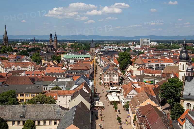 Panorama of Speyer, Rhineland-Palatinate