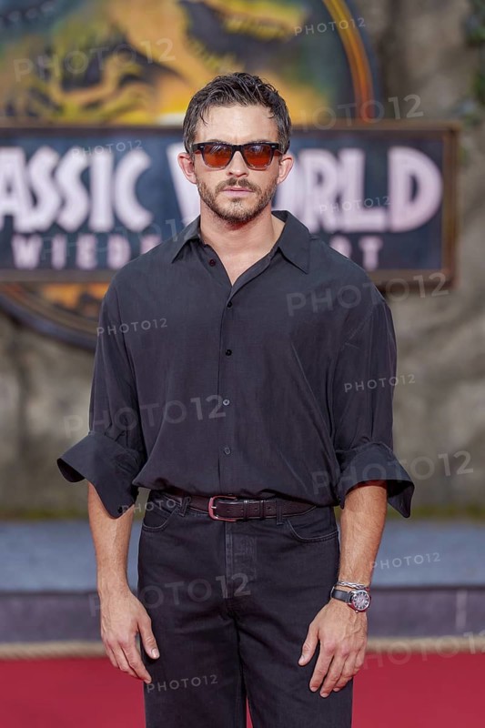 Jonathan Bailey at the German premiere of the adventure film Jurassic World, the rebirth at Berlin's Zoo Palast on 18 June 2025
