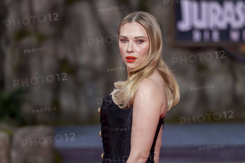 Scarlett Johansson at the German premiere of the adventure film Jurassic World, the rebirth at Berlin's Zoo Palast on 18 June 2025