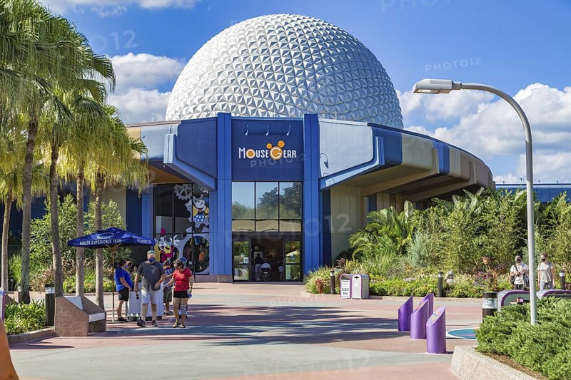 Mouse Gear souvenir store in Epcot at Walt Disney World in Orlando, Florida