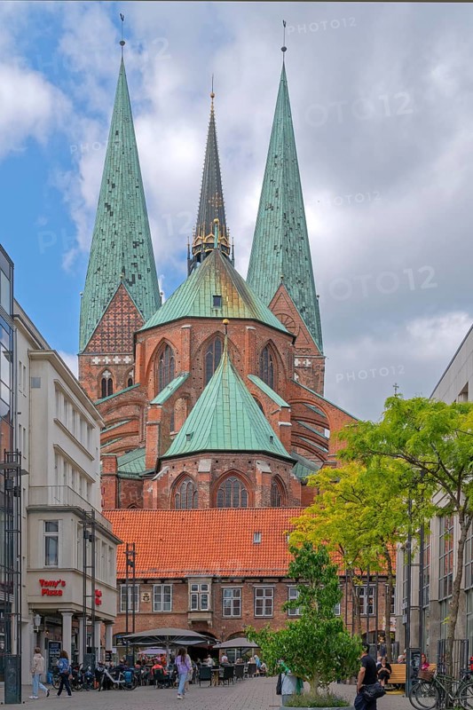 St Mary's Church Old Town Lübeck Germany
