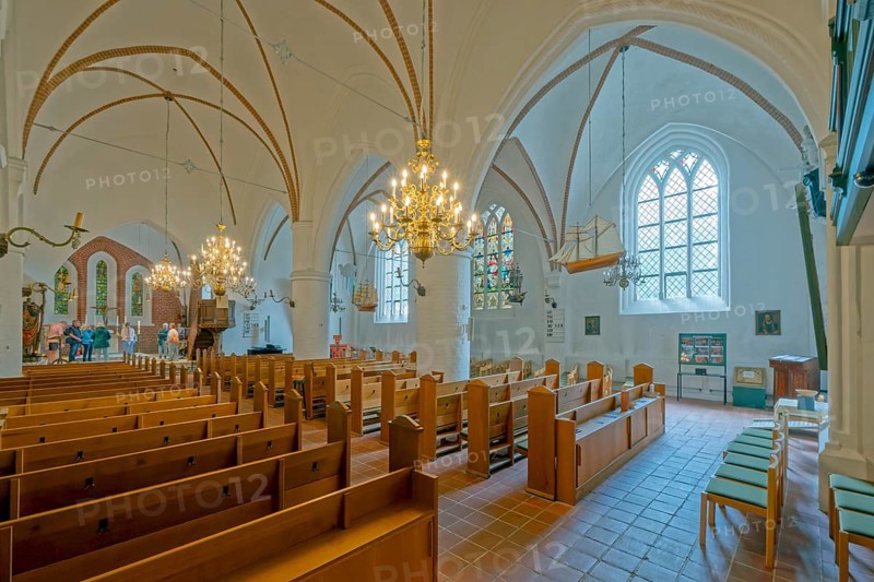 Church inside Heiligenhafen Germany