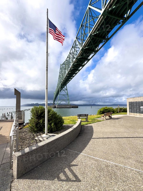 Astoria Megler Bridge on the Columbia River, Astoria, Oregon, USA, North America