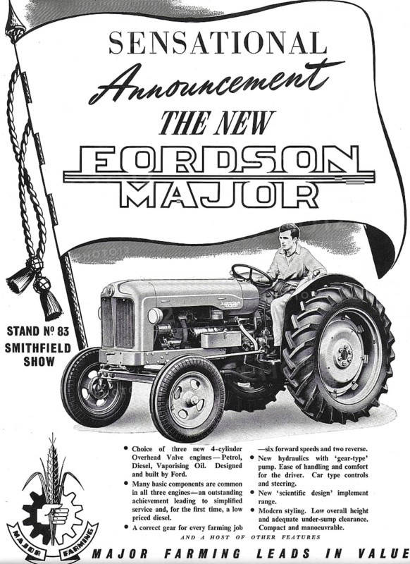 Advertising in Country Life magazine UK 1951