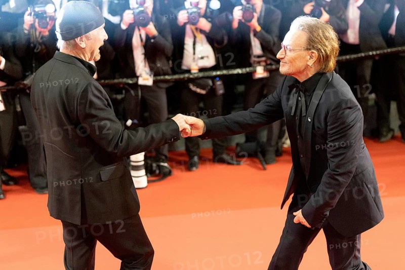 Cannes, France - 16.5.2024: The Edge and Bono of the 78th Cannes International Film Festival on the red carpet. The 78th Cannes International Film Festival will take place from 13 to 24 May 2025