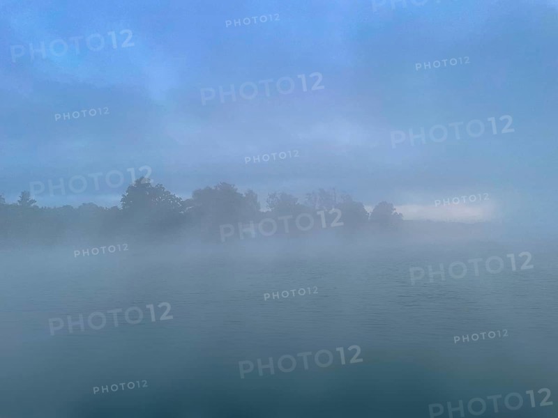 Fog over Lake Starnberg, Bavaria, Germany
