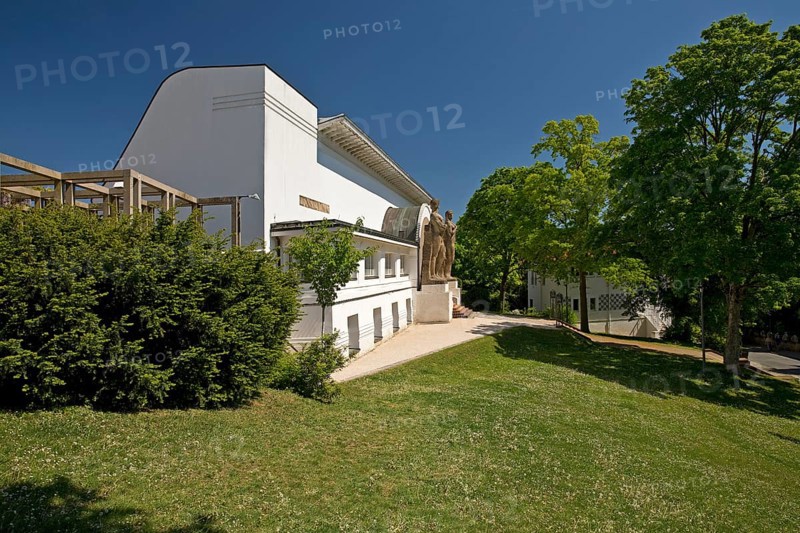 Ernst Ludwig House by Joseph Maria Olbrich, Mathildenhöhe, UNESCO World Heritage Site, Darmstadt, Hesse, Germany