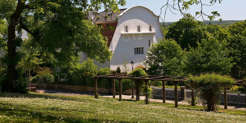 Large Glückert House by Joseph Maria Olbrich on the Mathildenhöhe, UNESCO World Heritage Site, Darmstadt, Hesse, Germany
