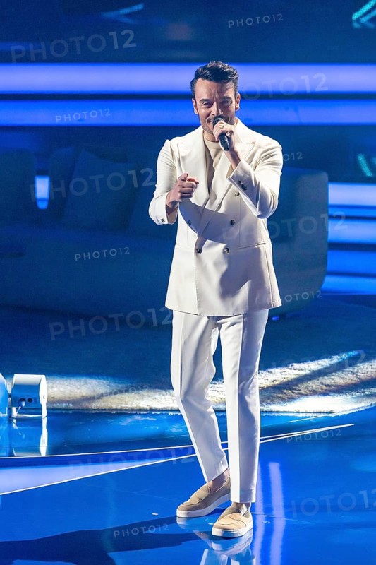 Giovanni Zarella with the song Universo at the Beatrice Egli Show in Studio Berlin Adlershof on 08.04.2025. The broadcast will take place on Easter Saturday, 19 April 2025, 20:15, on Ersten