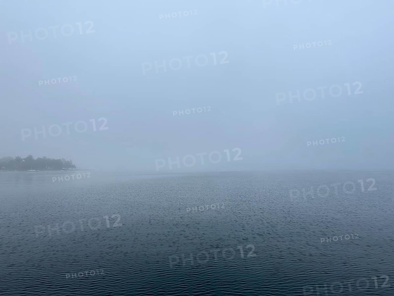 Fog over Lake Starnberg, Bavaria, Germany