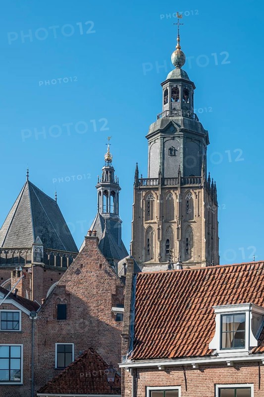 Walburgiskirche tower, Zutphen, Province of Gelderland, Netherlands