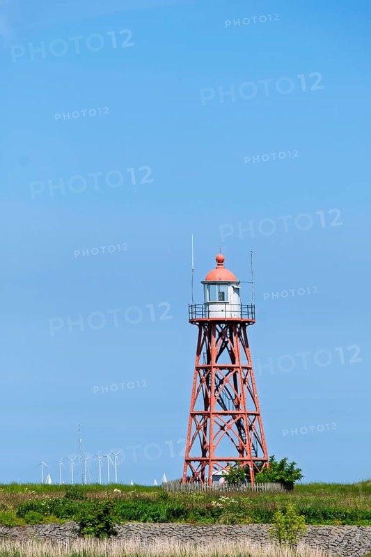 Stavoren lighthouse, province of Friesland, Netherlands