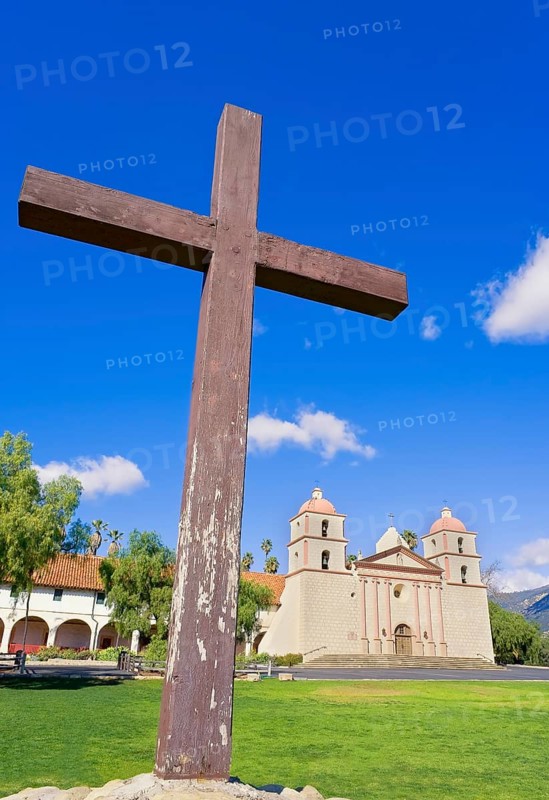 Santa Barbara Mission, Santa Barbara, California, USA