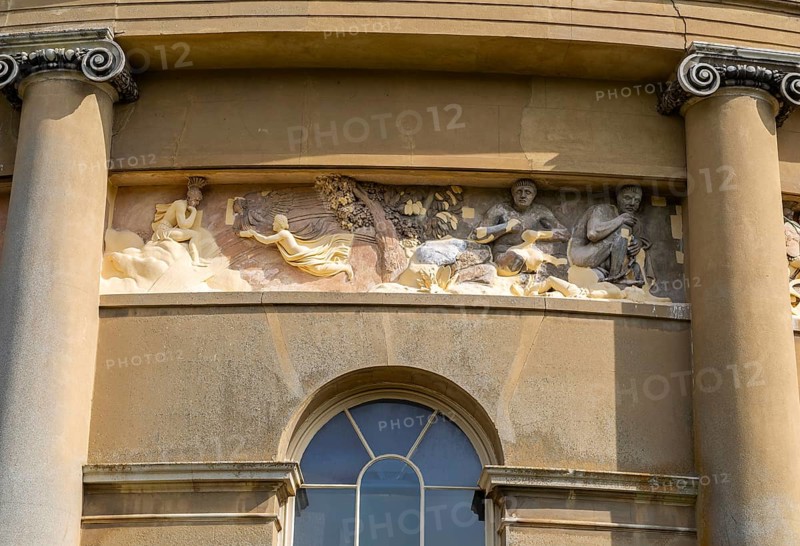 Conservation of Rotunda building, Ickworth House and Estate, Suffolk, England, UK