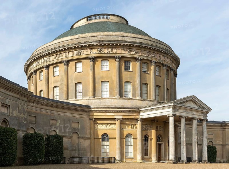 Rotunda building, Ickworth House and Estate, Suffolk, England, UK